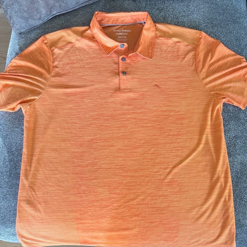 Tommy Bahama Vibrant Orange Polo Shirt